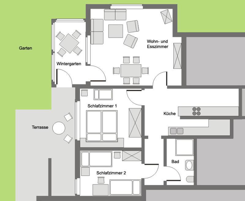 היטזאקר Ferienwohnung Harms מראה חיצוני תמונה
